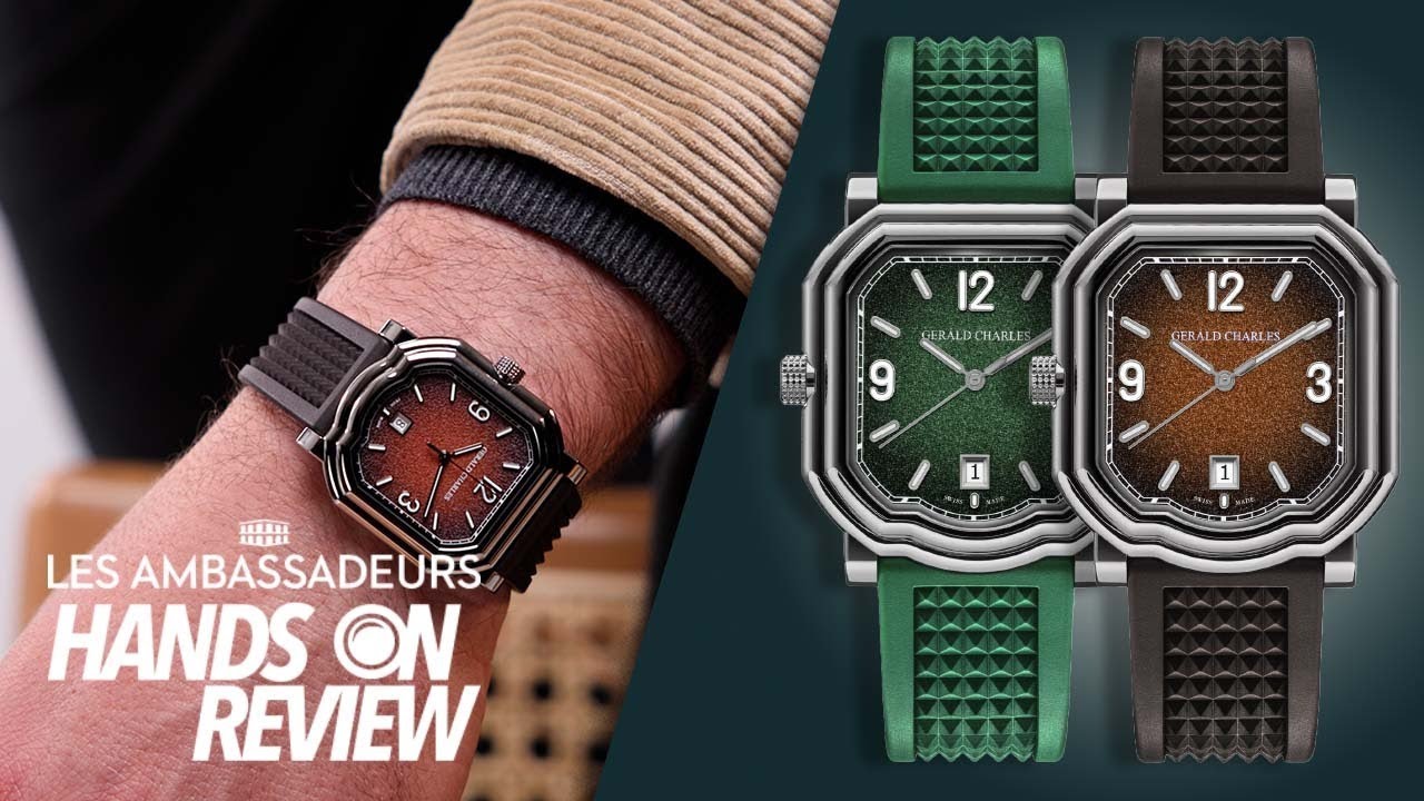 Знакомьтесь: часы Gerald Charles Maestro GC Sport Clay & Grass — занимайтесь спортом стильно!