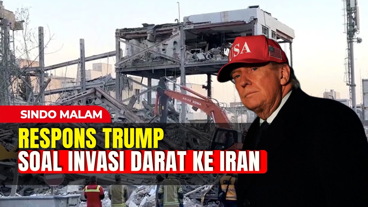 Iran Siap Perang Darat dengan AS, Trump Sebut Teheran Bisa Dihancurkan Lebih Cepat|Sindo Malam|07/03