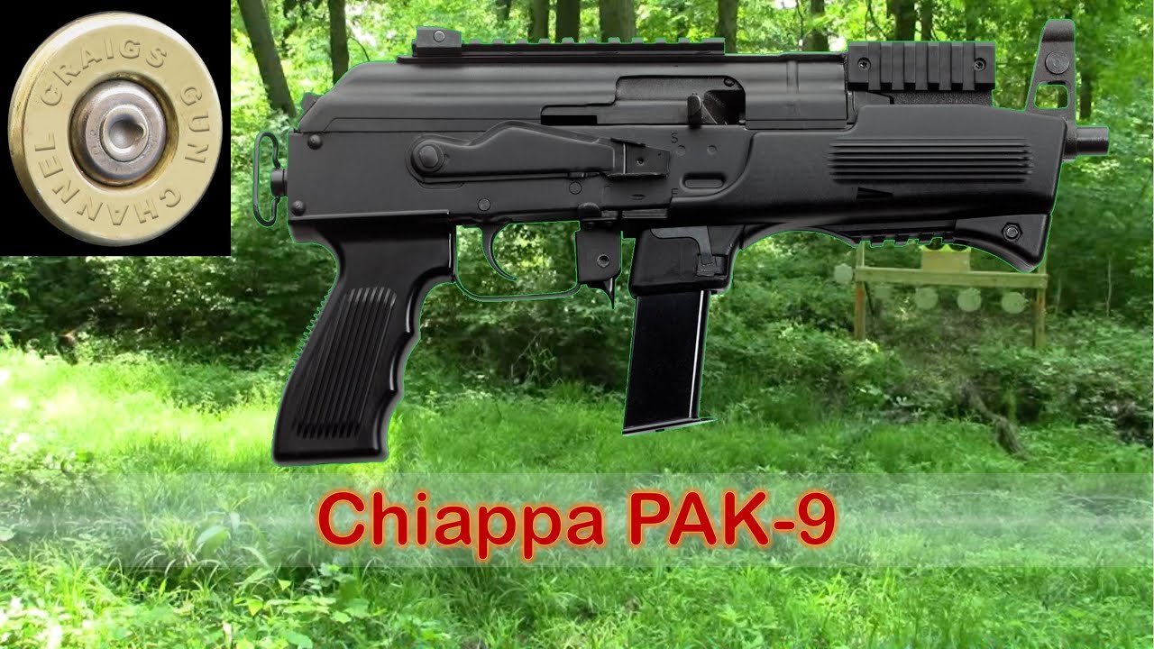 The Chiappa PAK 9 - Budget friendly 9mm AK Pistol