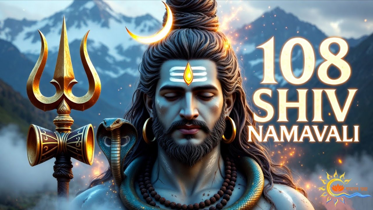108 Shiv Naam Jaap | Powerful Shiva Namavali Bhajan | Om Namah Shivaya