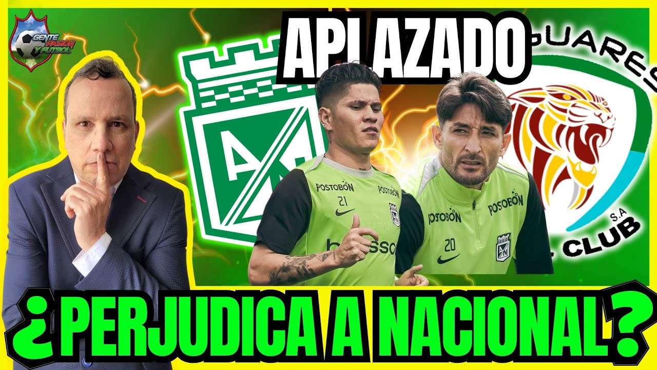 🚨⚽ PARTIDO APLAZADO POR FALLAS DEL INDER 🏟️❌¿ESTE DESORDEN AFECTA A ATLÉTICO NACIONAL? 🤔💚🔥GPF