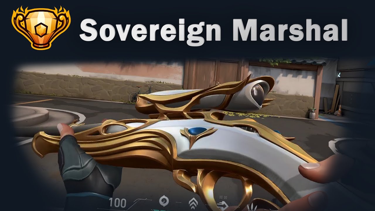 Sovereign Marshal Gameplay - Valorant Skin