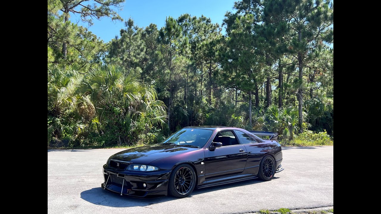 1995 Nissan R33 Skyline GTR VSpec Top Secret Aero LP2 walkaround/drive in /fly by (For Sale)