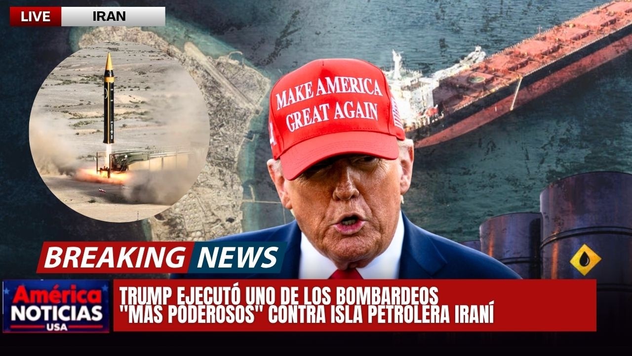 TRUMP  EJECUTÓ UNO DE LOS BOMBARDEOS 