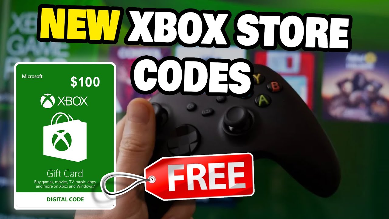 How to get FREE Xbox Codes that ACTUALLY Work in 2024 | Free $100 Xbox Gift Card Codes!