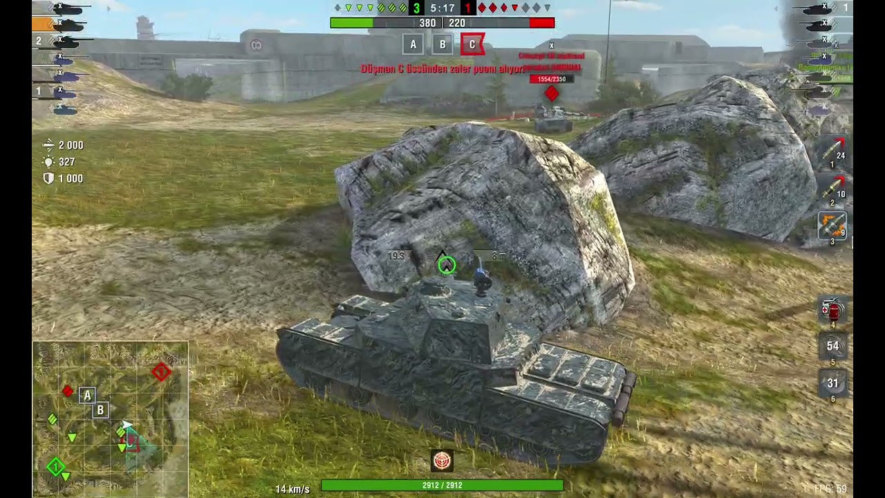 Type 5 Heavy Deniz sınırı WOT Blitz