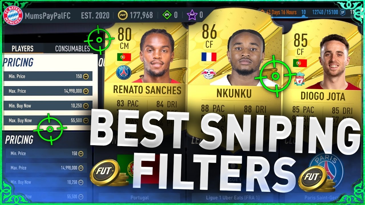 Best Sniping Filters #6 😍 *MAKE 100K QUICKLY* (FIFA 23 BEST SNIPING FILTERS TO MAKE COINS) #FIFA23