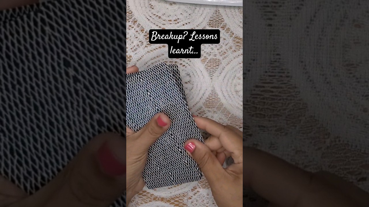 breakup? lessons learned... 