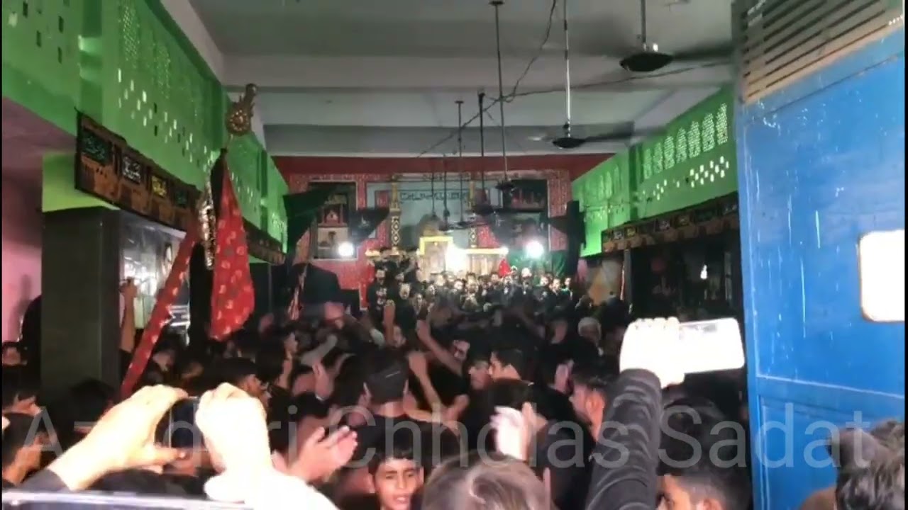 8 Muharram Chholas Sadat Matam Imam Bargha Mahal #shortsvideo #video #viral #chholassadat #karbala