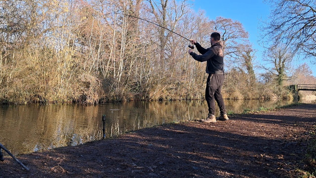 The search continues for a 20lb pike (shallow canal)