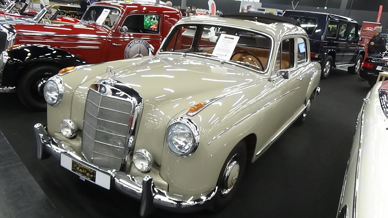 1956 Mercedes-Benz 219 Ponton - Exterior and Interior - Classic Expo Salzburg 2025
