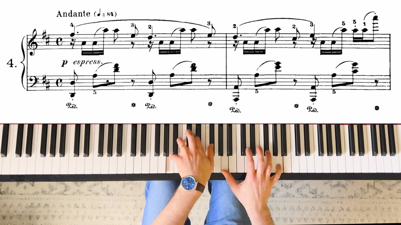 Burgmüller - Etude Op. 105 No. 4 