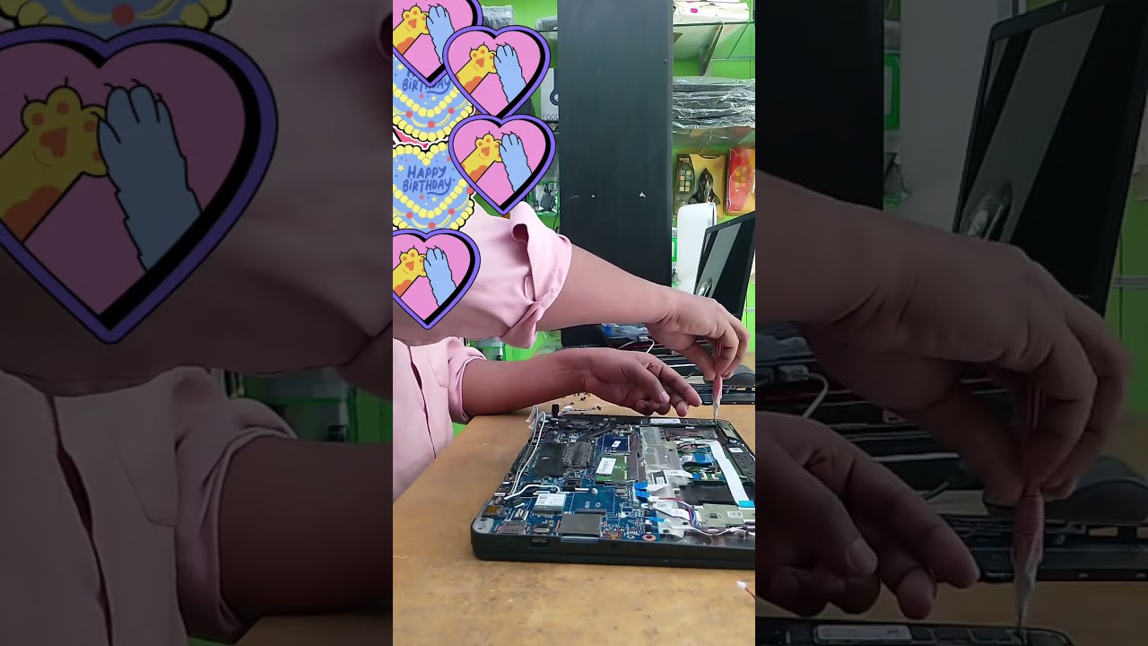 Dell Latitude 7470 keyboard replacement #Dell video #viralvideo #solutions #maintenance #shorts #del