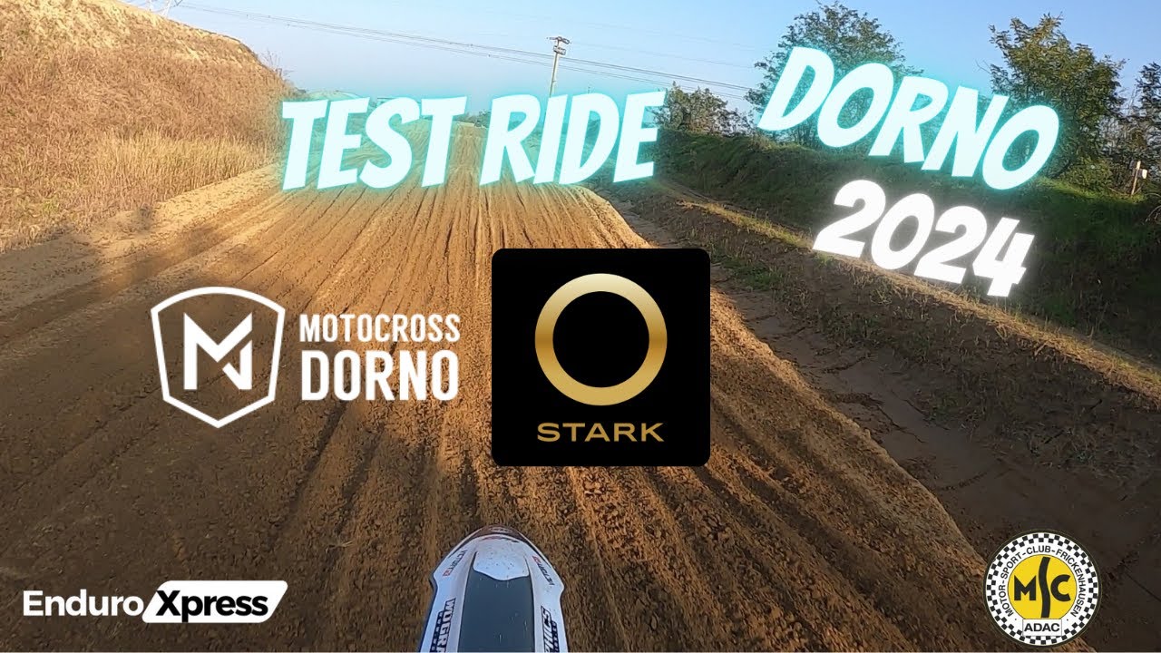 New Track design Dorno 2024 // First Ride on Stark Varg