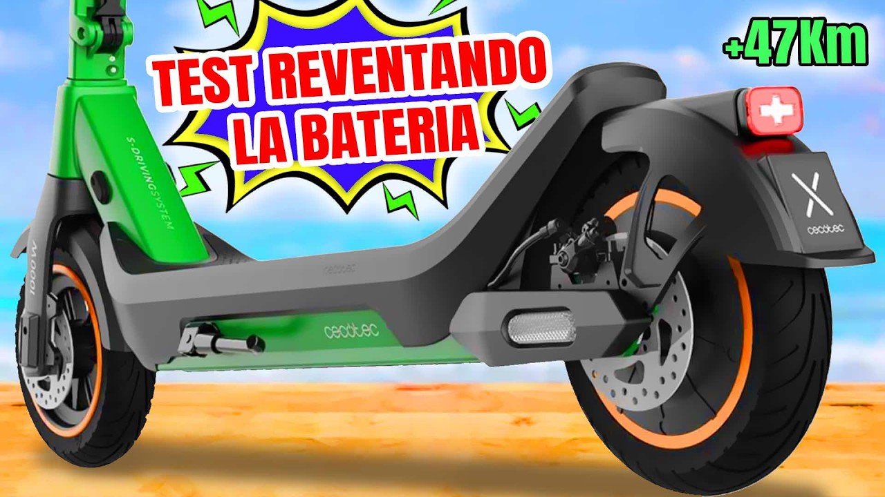 +47km 🛴 Patinete CECOTEC Bongo X65 Coneccted 🔋 Test bater&iacute;a extremo Patinete el&eacute;ctrico
