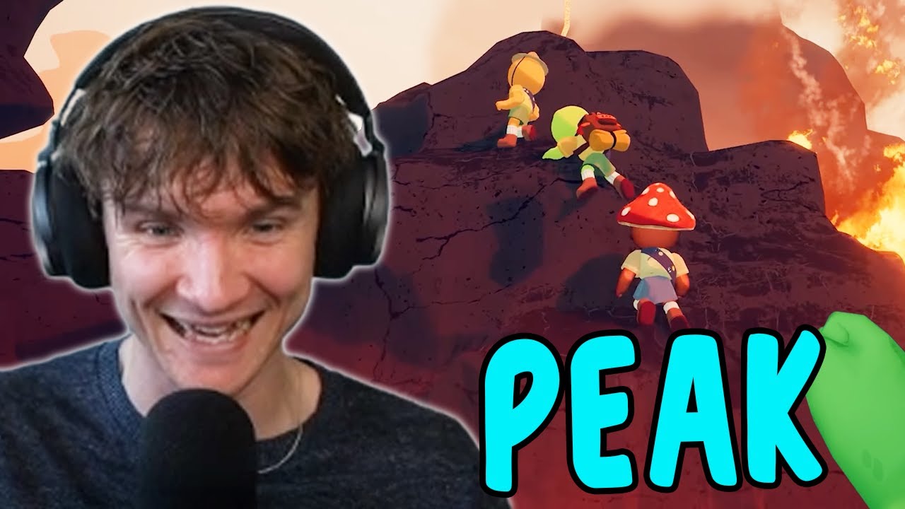 Teo and friends climb a mountain