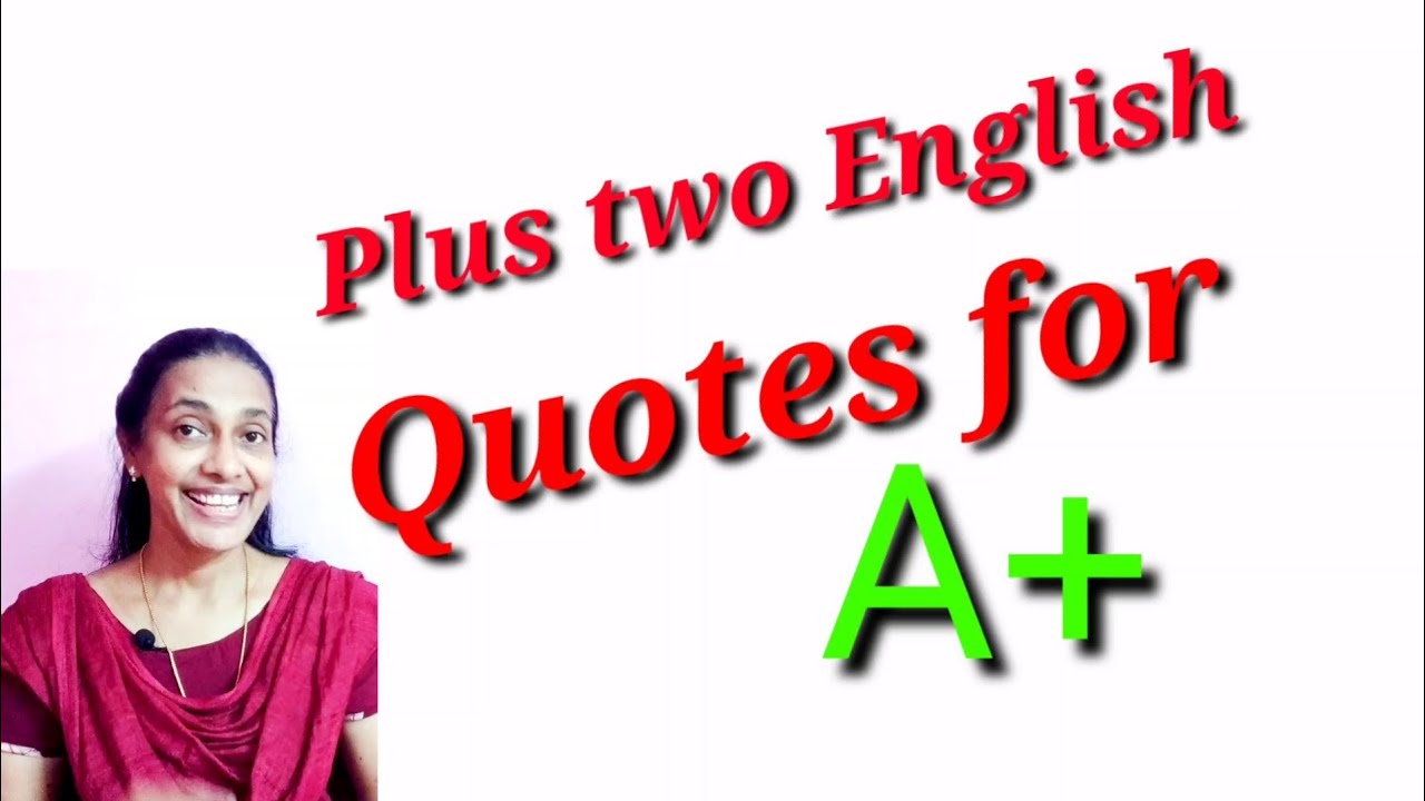 Use these quotes in your answers to get maximum marks. Helping hand to plus two students. 😍