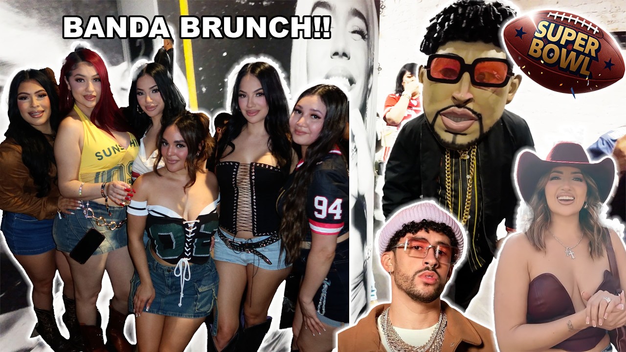 WE HOSTED A BANDA BRUNCH FOR THE SUPER BOWL!!! LITTTT!