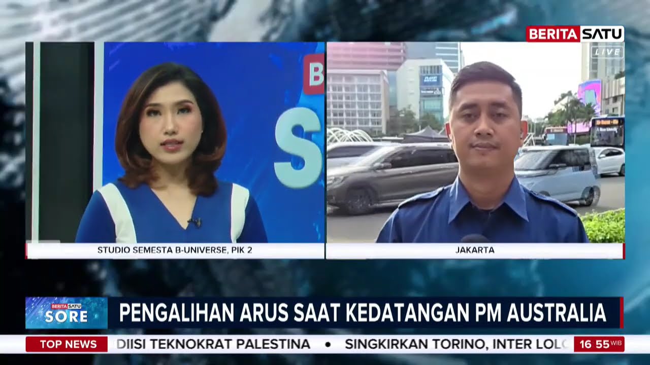 8 Ruas Jalan Ditutup Selama Kunjungan PM Australia, Mana Saja? #Beritasatu