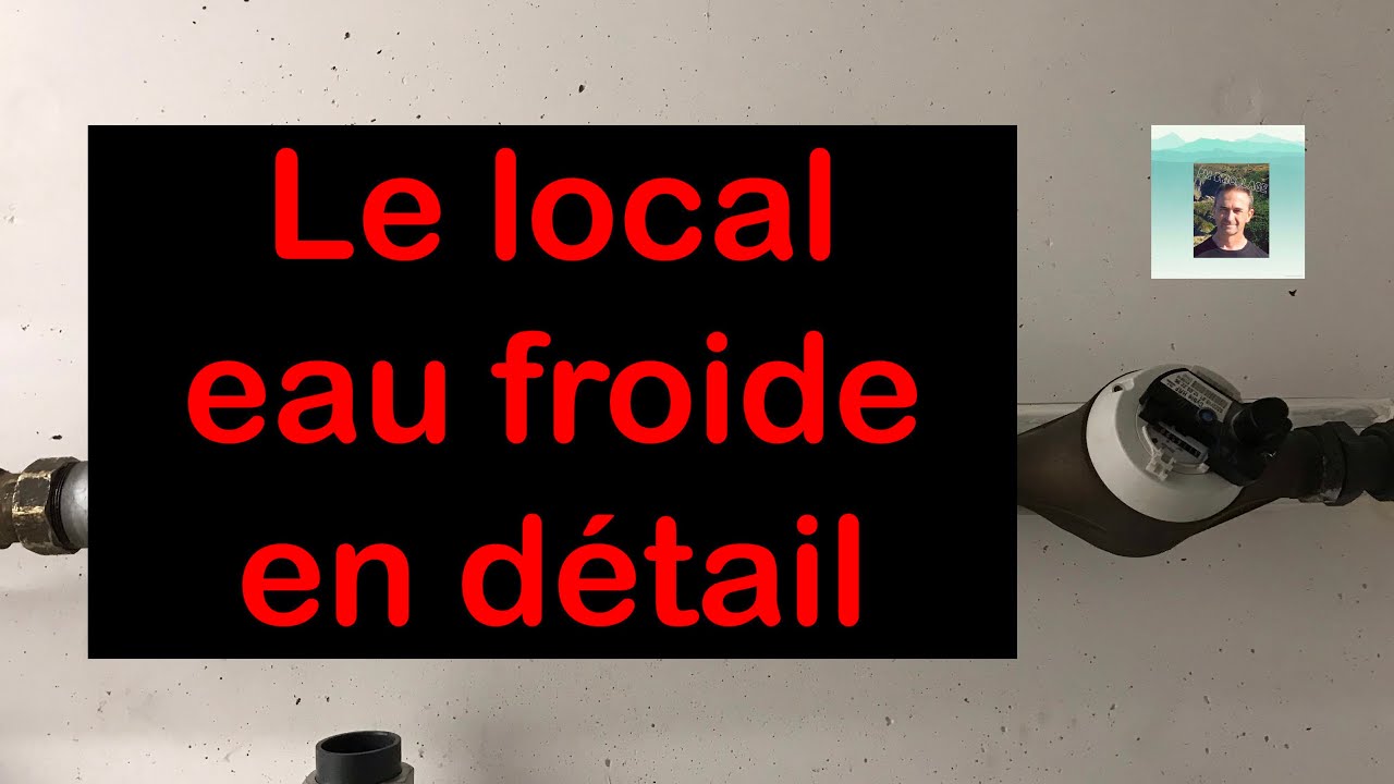 Plomberie : le local eau froide