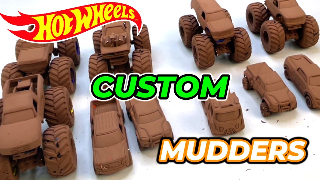 10X  MUDDERS: 🤯??Hot Wheel  MONSTER TRUCKS Color Reveal Color Shifters. 5 Trucks? 5 cars?