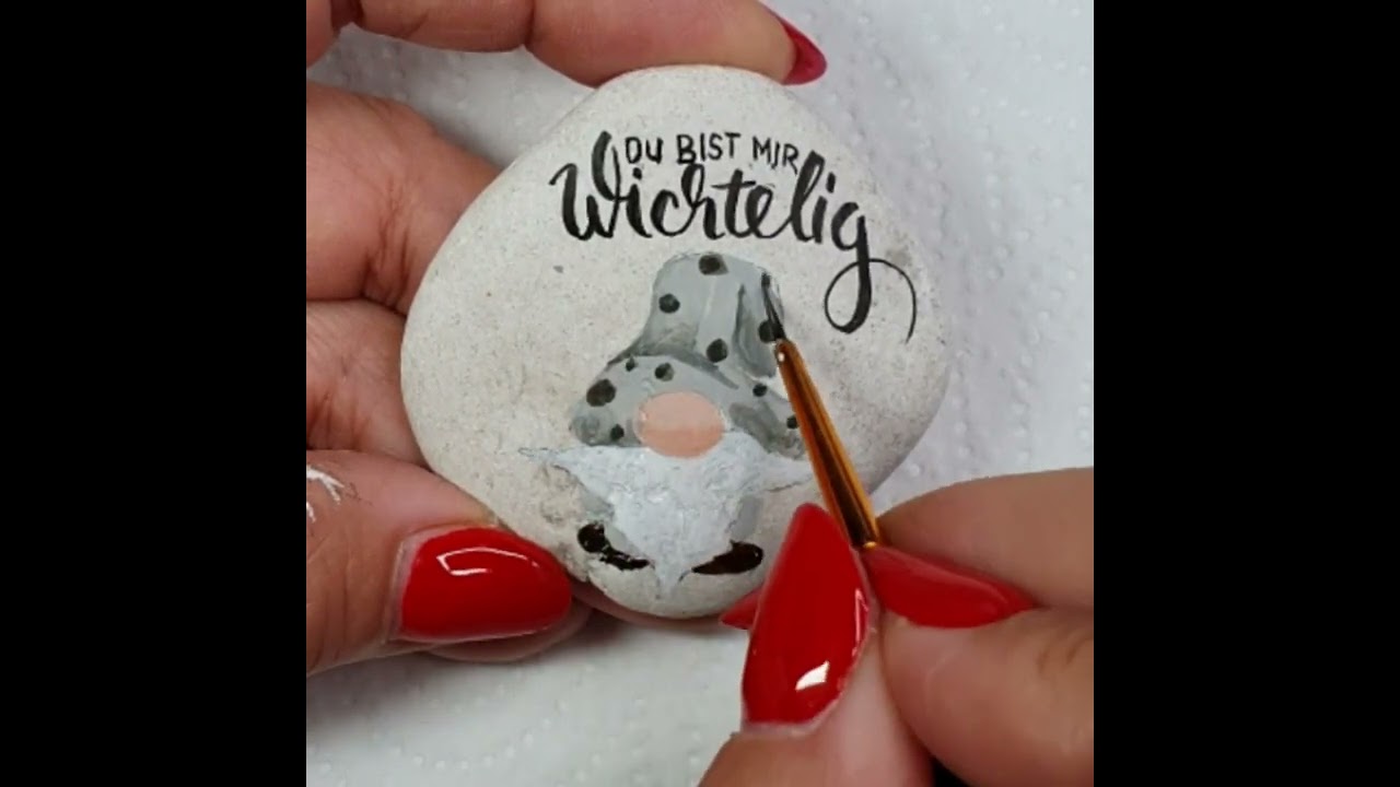 💕 Du bist mir wichtelig 💕 #Miniaturmalerei #tutorial