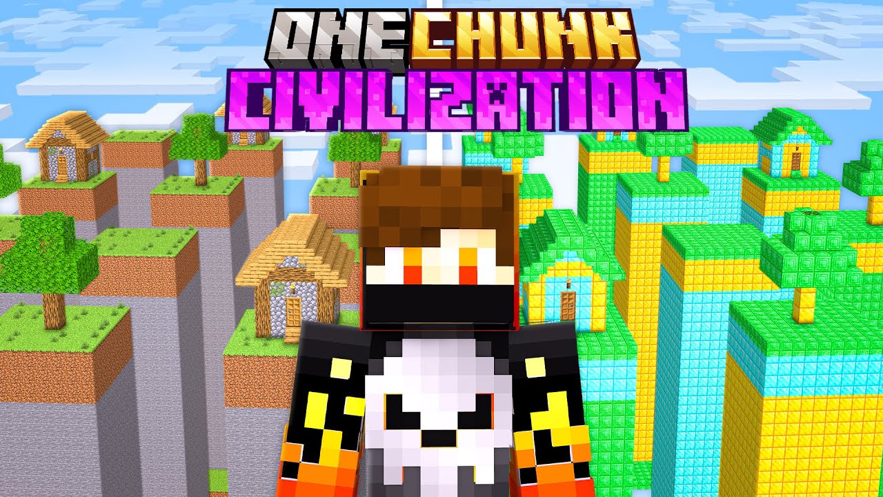 Upgrading Chunks in One Chunk Civilization....