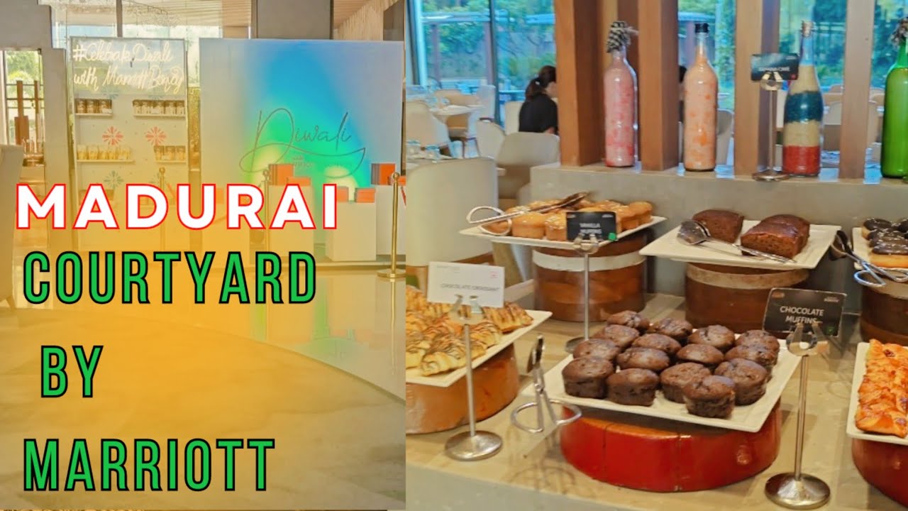 Courtyard by Marriott hotel - Unlimited Breakfast &Room Tour -Madurai