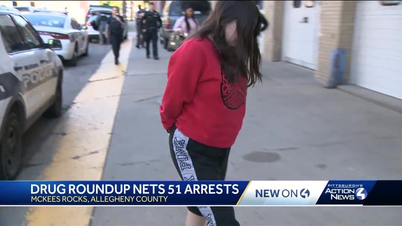 Drug roundup targets 51 from several Pittsburgh-area neighborhoods