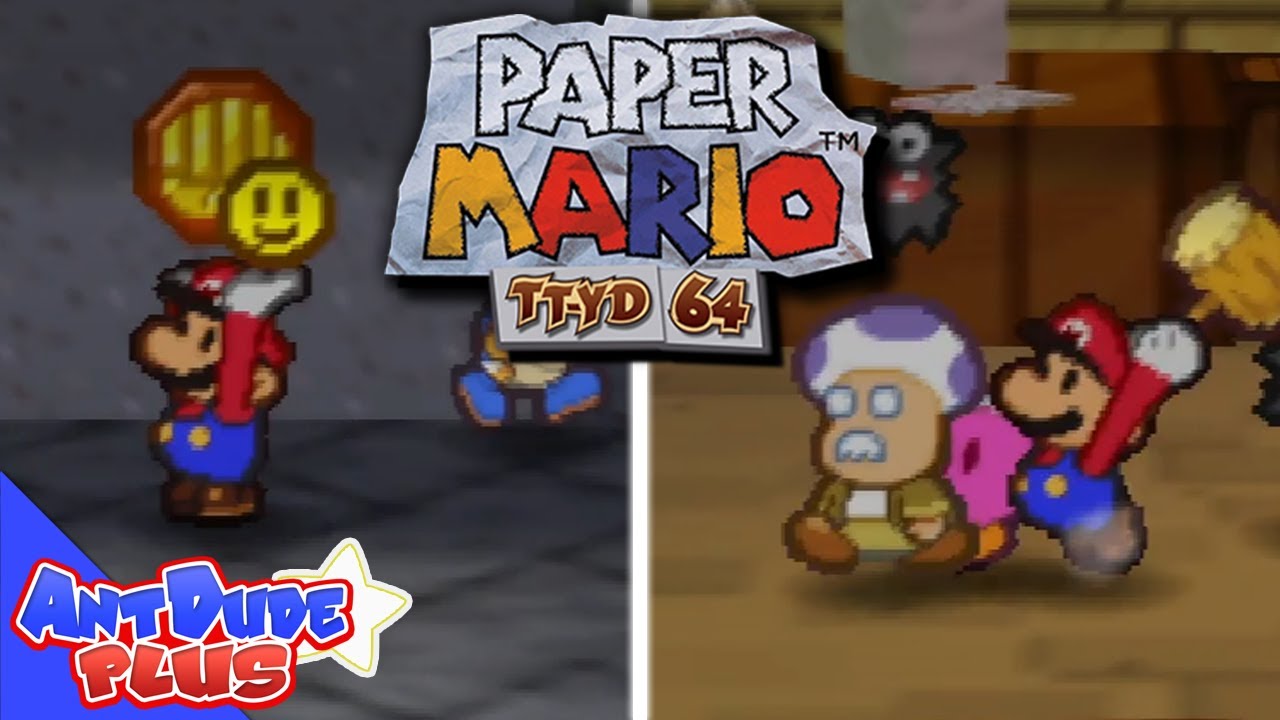 What if Paper Mario 64 was more like The Thousand Year Door? | Paper Mario TTYD 64 (1)