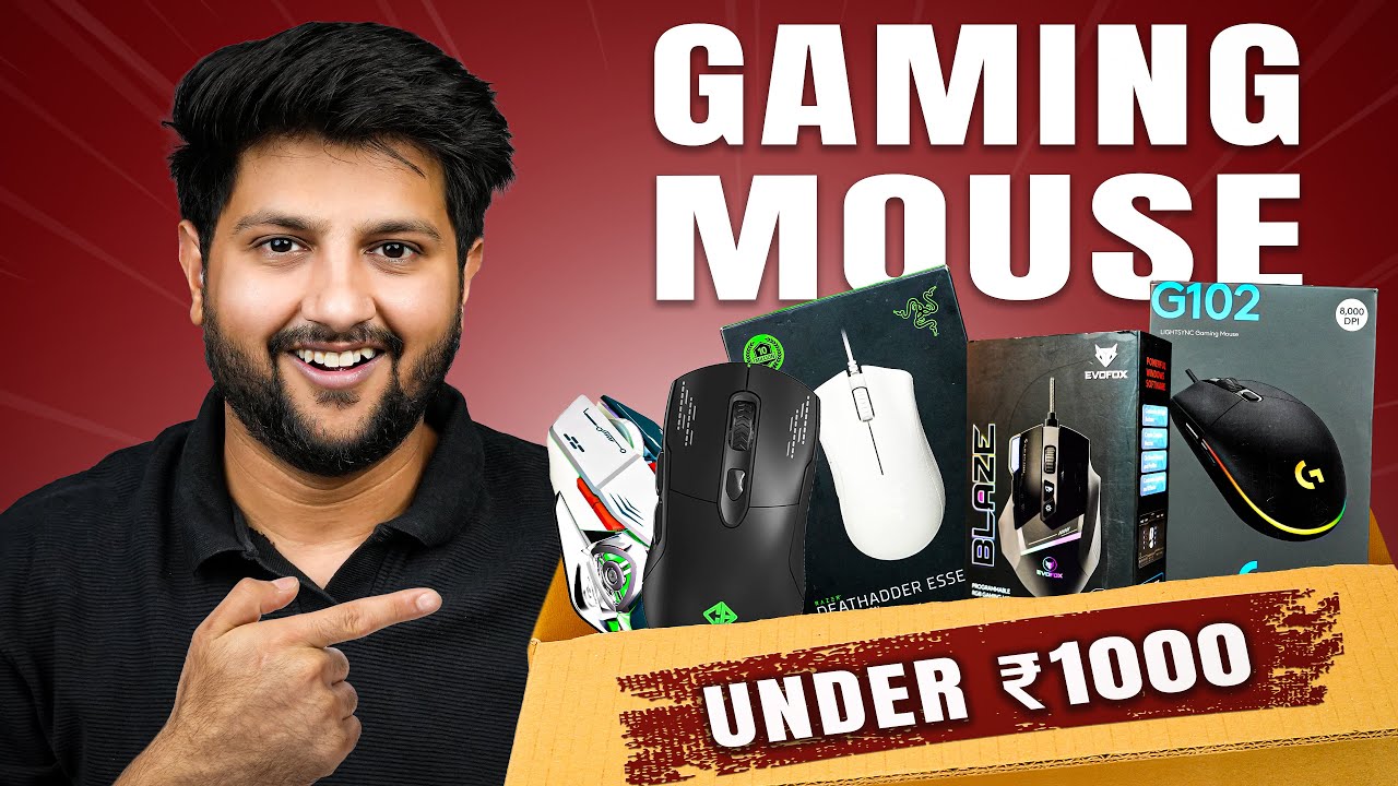 Top 5 best Gaming Mouse Under ₹1000 – Best Picks After Real Testing!