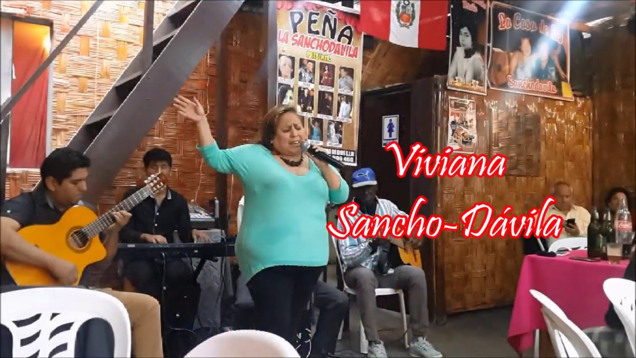 Viviana Sancho Dávila - Tema: Olvida de Augusto Polo Campos