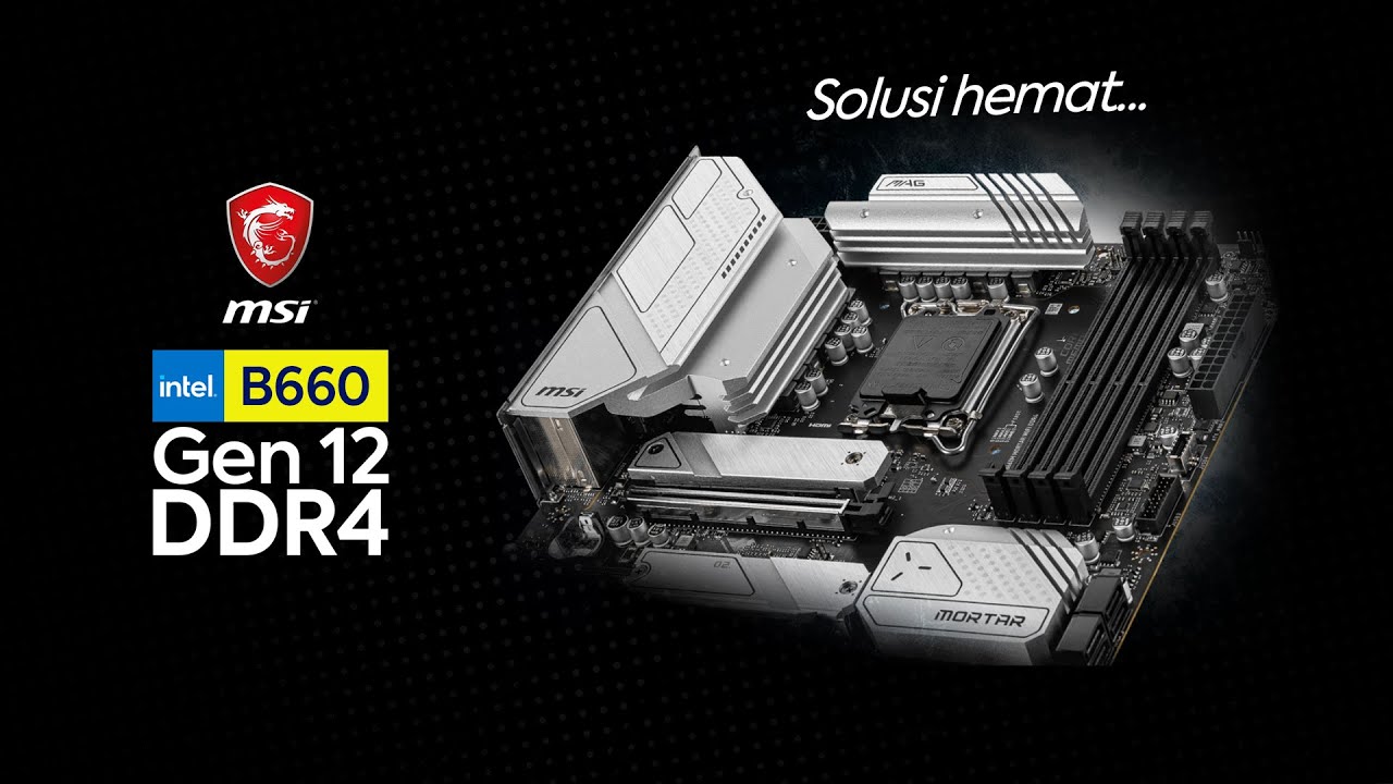 MSI MAG B660m Mortar Wifi DDR4