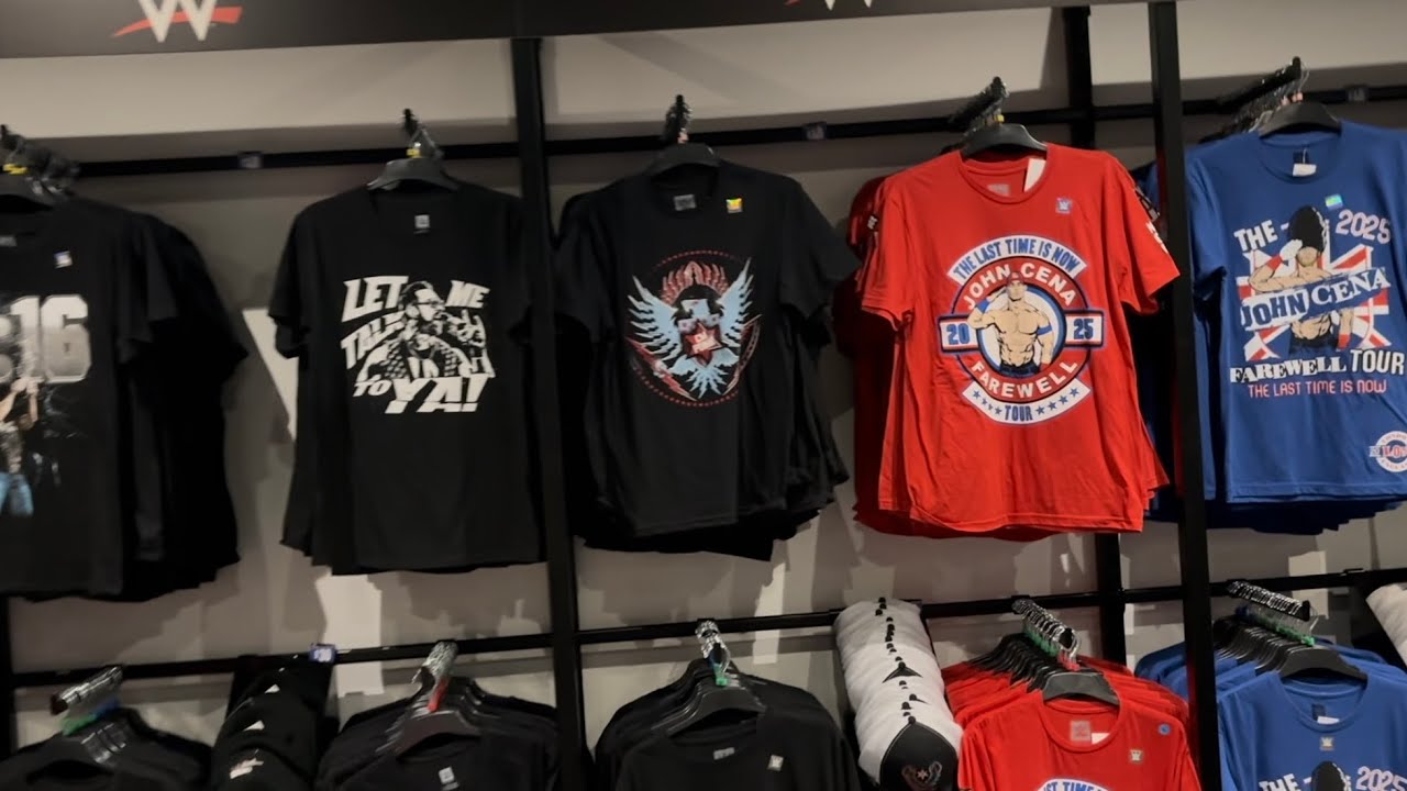 WWE UFC Superstore O2 London Walkthrough TKO & Fanatics Store #wwe #ufc #london