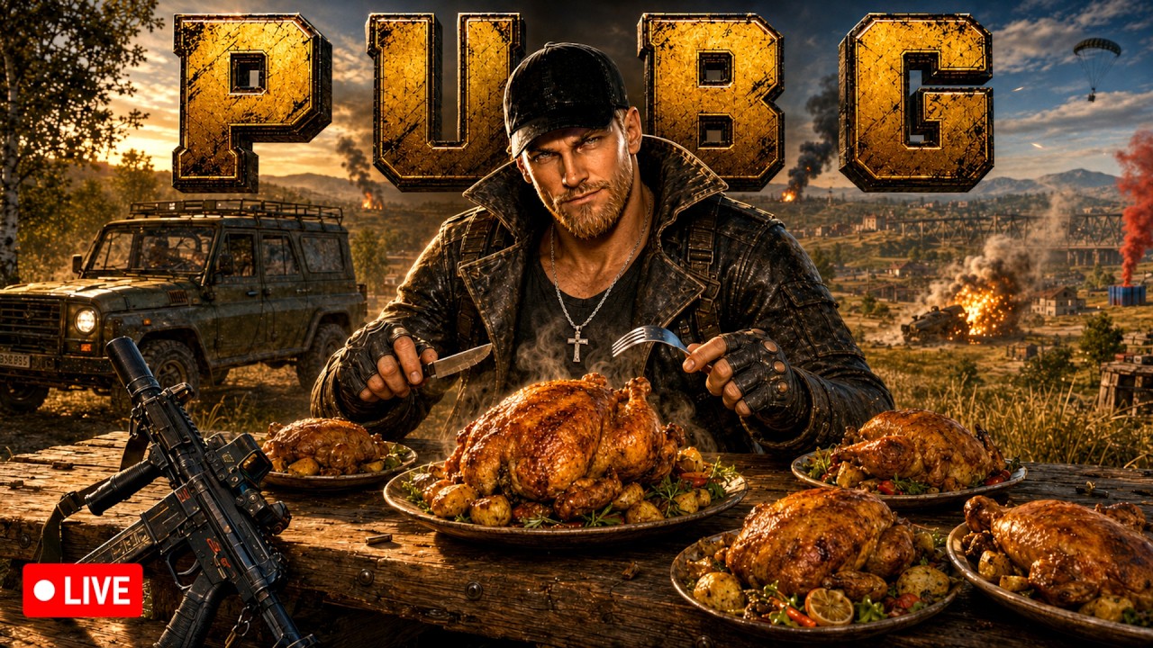 🔴 (LIVE) - PUBG Never Died&hellip; It&rsquo;s Still the Best Realistic BR | New Emotes