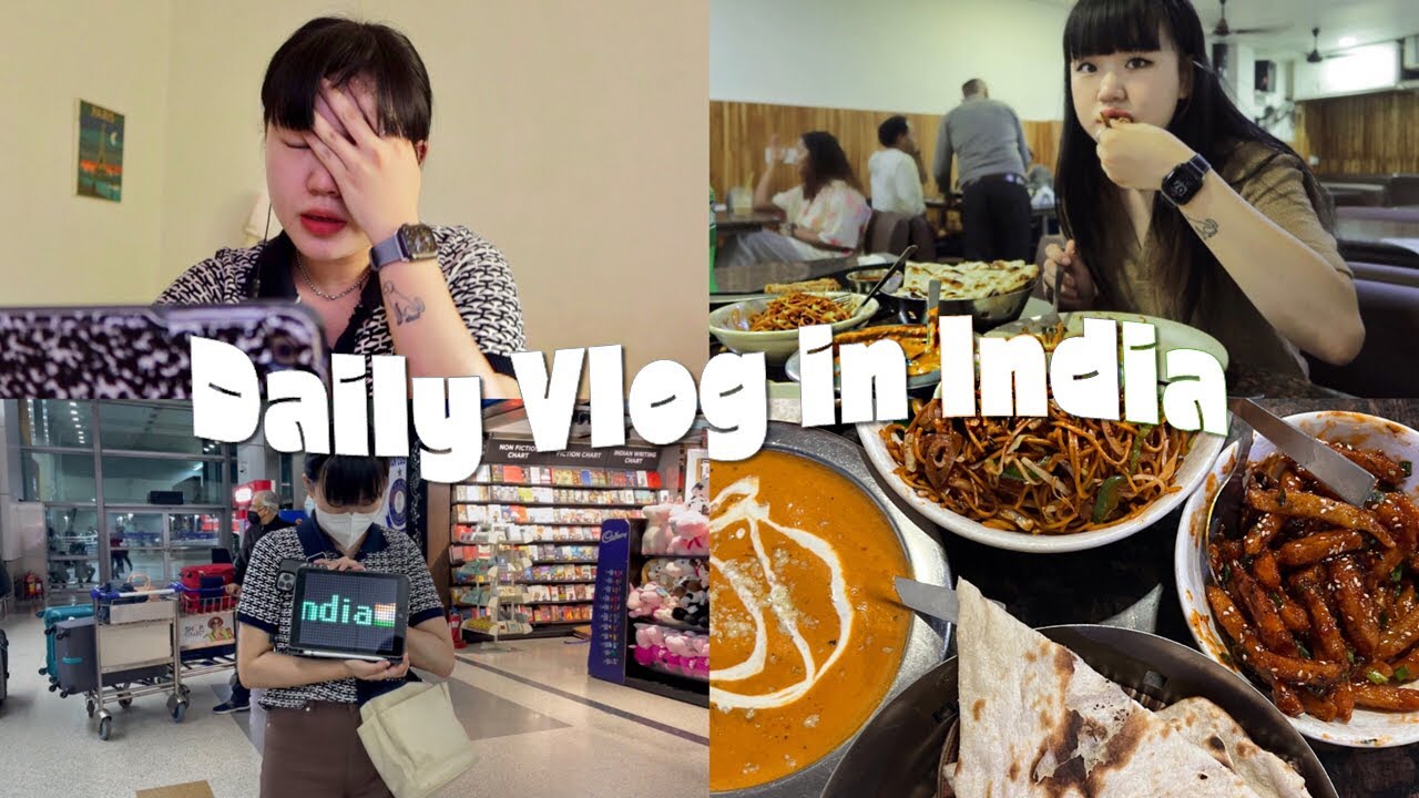 [Daily Vlog] Diaries of Korean life in India 3 | 드디어 언니가 돌아왔어요! (Eng/Kor sub)