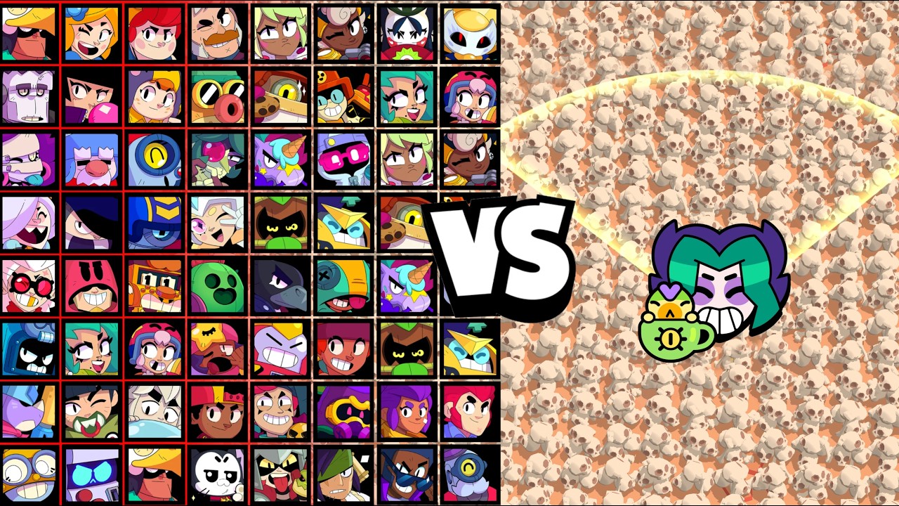 Which Brawler will Smash More Skulls? New Brawler Vince! | Brawl Stars
