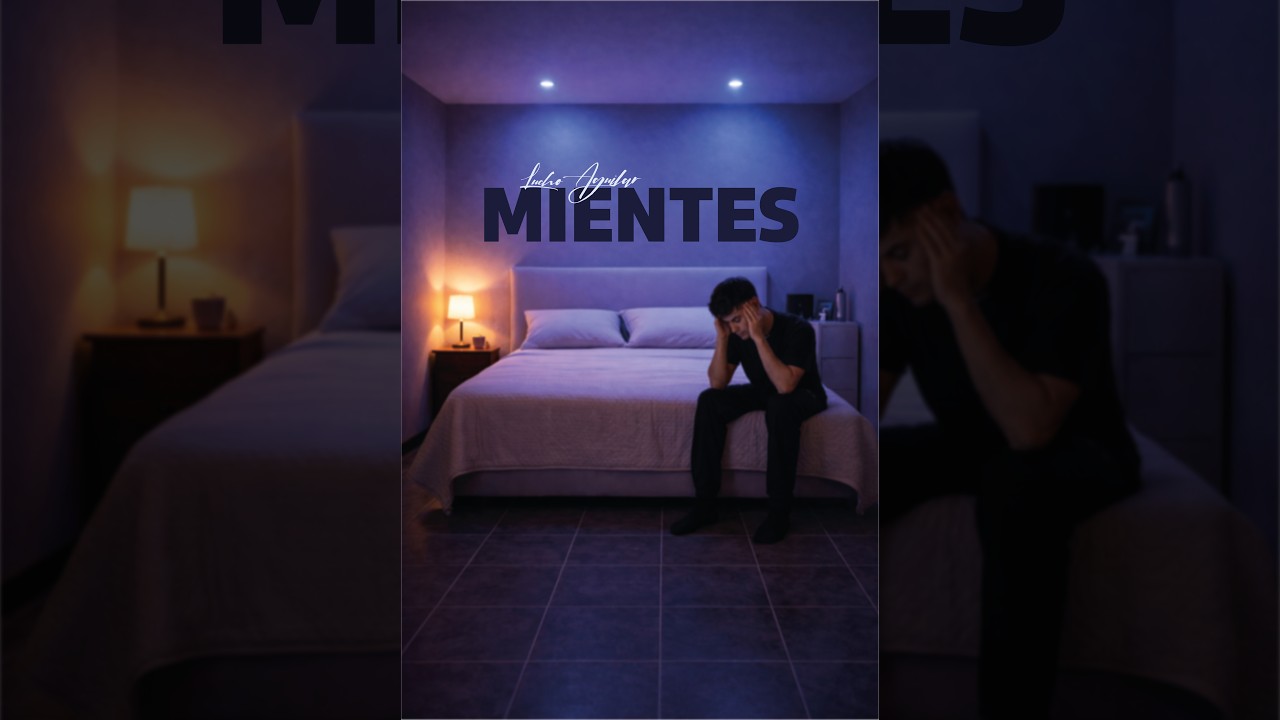 Mientes - Lucho Aguilar (Video Lyrics)