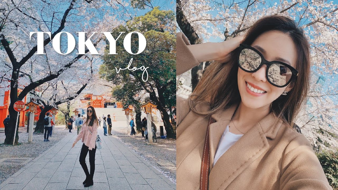 TOKYO VLOG 當地人帶你玩東京! 🌸賞櫻景點, 餐廳推薦, 購物分享, 遇到變態 🙈!