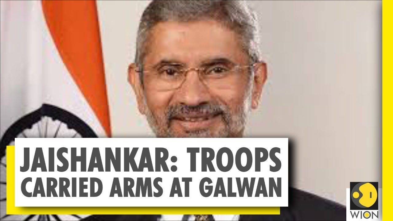 'Troops on border duty always carry arms' says EAM S Jaishankar