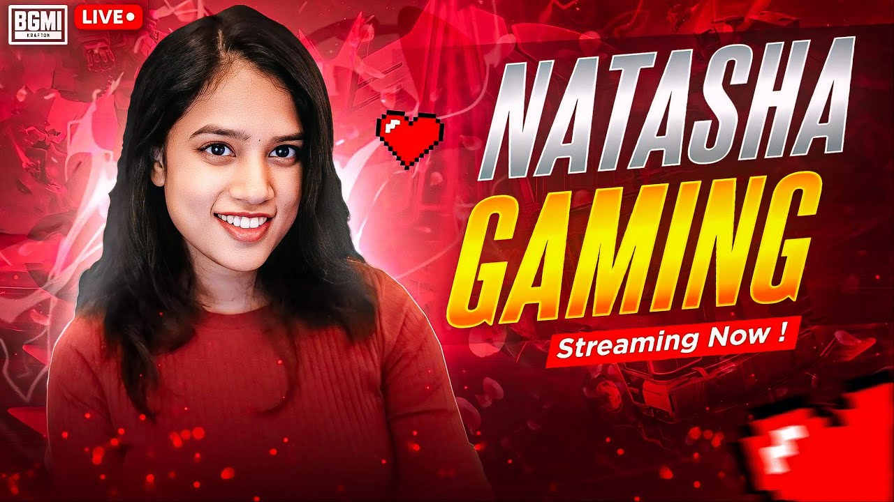 BGMI Live🔥😍😍Natasha Gaming Live With BGMI #bgmilive #bgmi