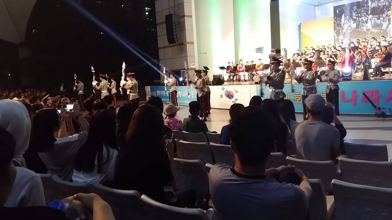 Korean drill team