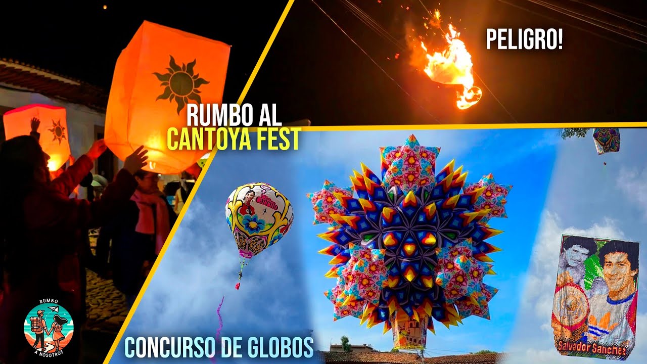 ¡Casi nos QUEMA un globo! | Vivimos nuestro Momento Rapunzel en el Cantoya Fest 2025