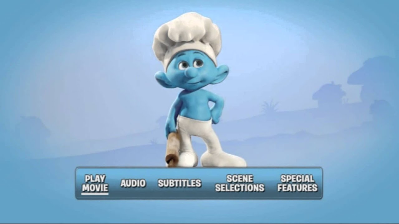Smerfy (The Smurfs) DVD Menu
