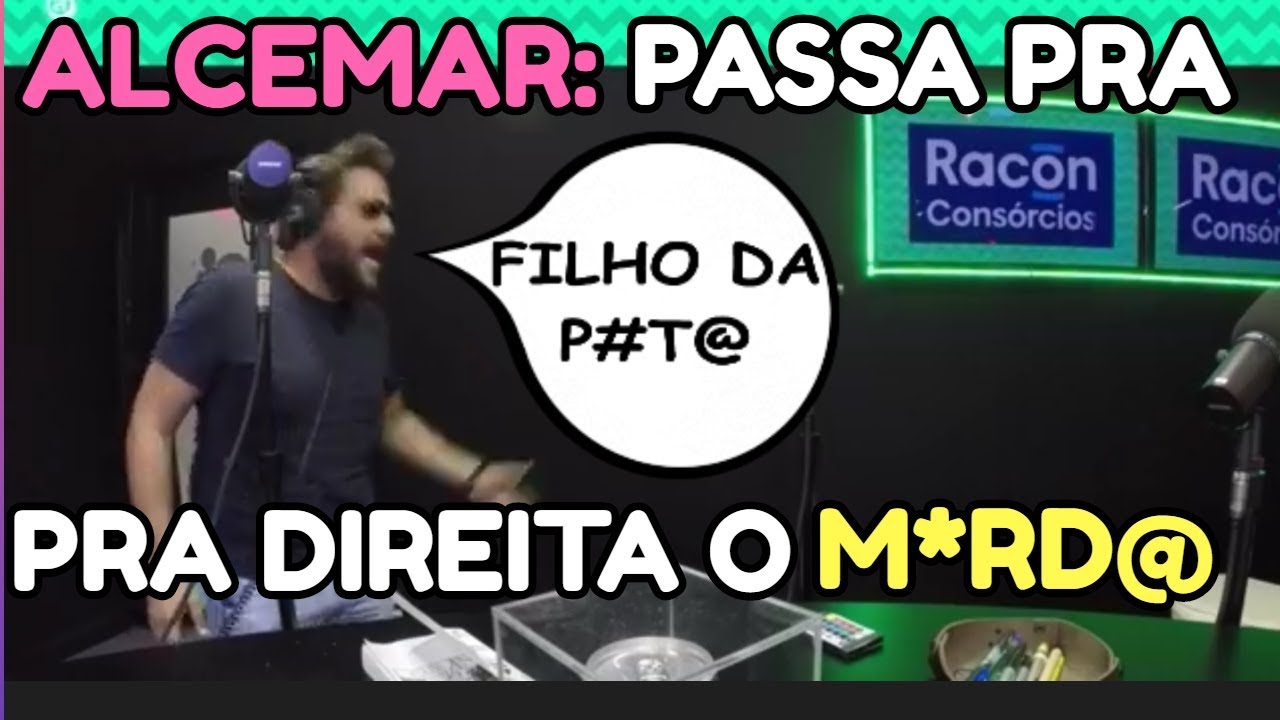 ALCEMAR IRRITADO COM QUEM N&Atilde;O DEIXA FAZER ULTRAPASSAGEM