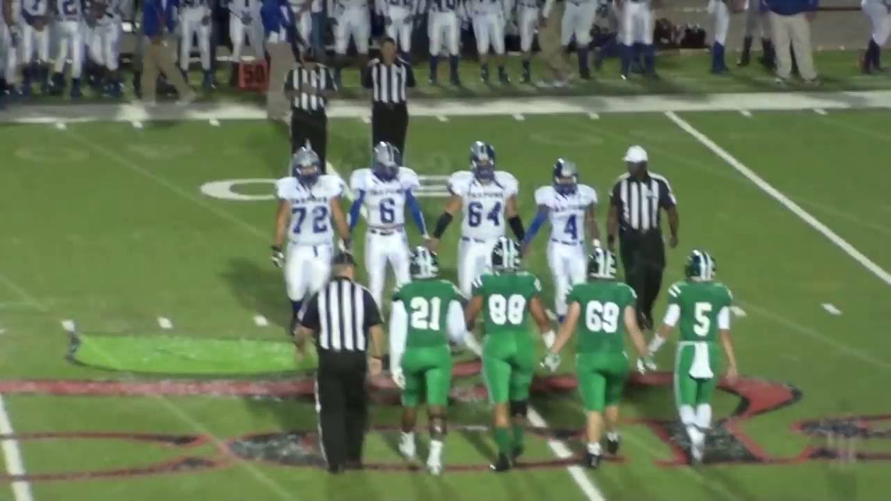 Cuero Gobblers versus Port Isabel Tarpons Bi-District 2015 football playoffs