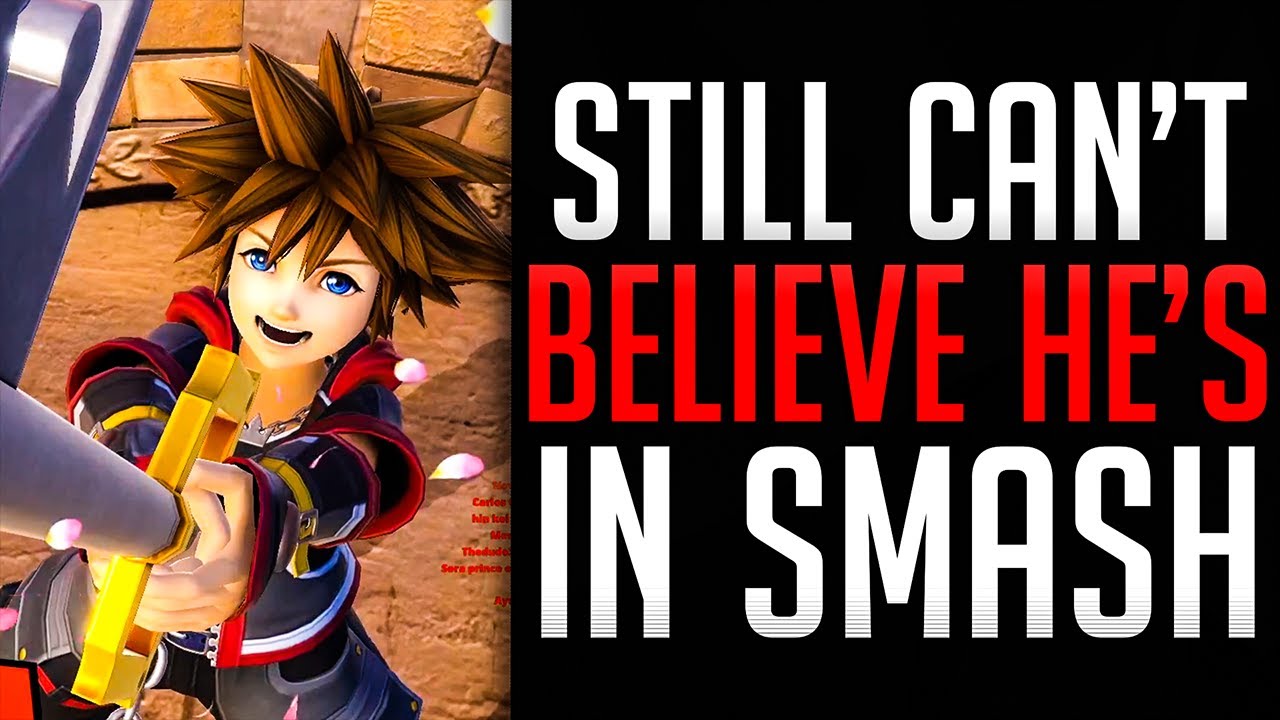 Kingdom Hearts Player tries Sora for the FIRST TIME in Smash..