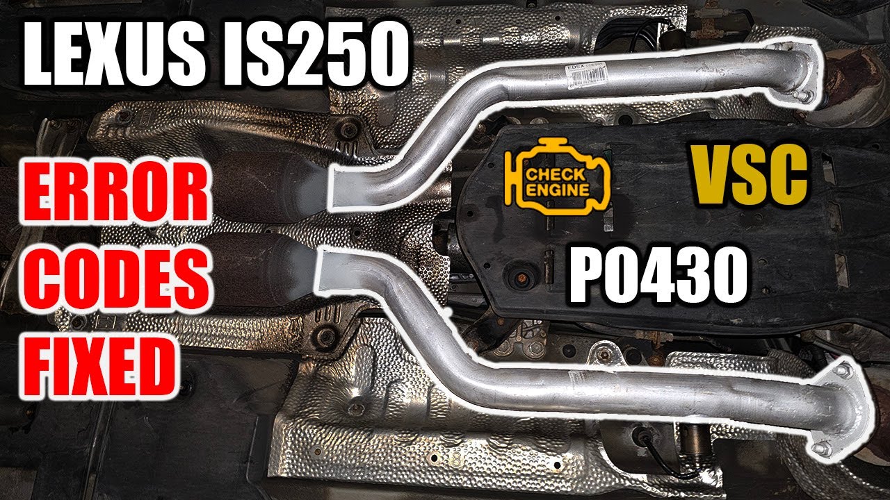 How To Repair Exhaust Leak | Lexus IS250 2005-2013
