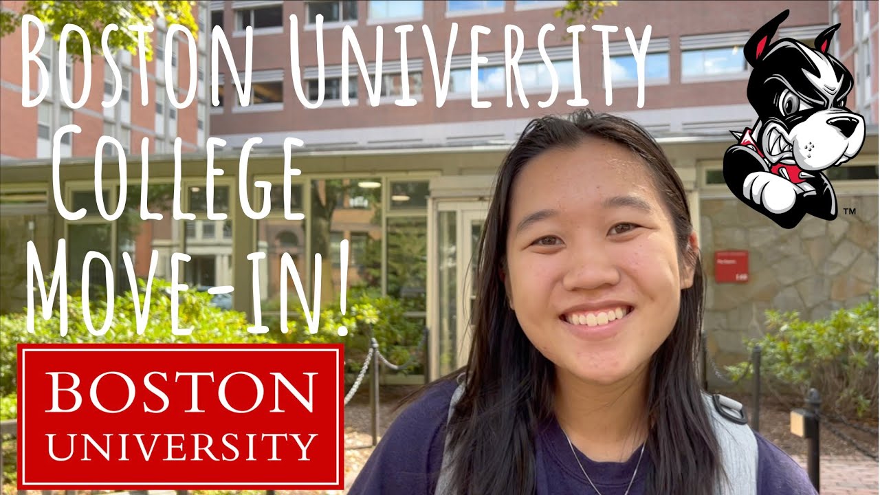 FRESHMAN COLLEGE MOVE-IN FALL 2022 - BOSTON UNIVERSITY ~ THE TOWERS (BAY STATE ROAD)