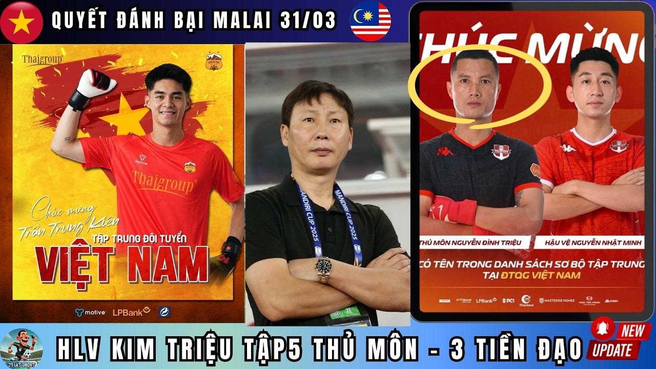 HLV Kim triệu tập 5 thủ môn nhưng chỉ 3 tiền đạo | Iran chính thức bỏ WC khiến Trump bẻ mặt